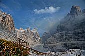 Dolomiti del Brenta - Cima Sella, Bocca di Tuckett, Cima di Brenta